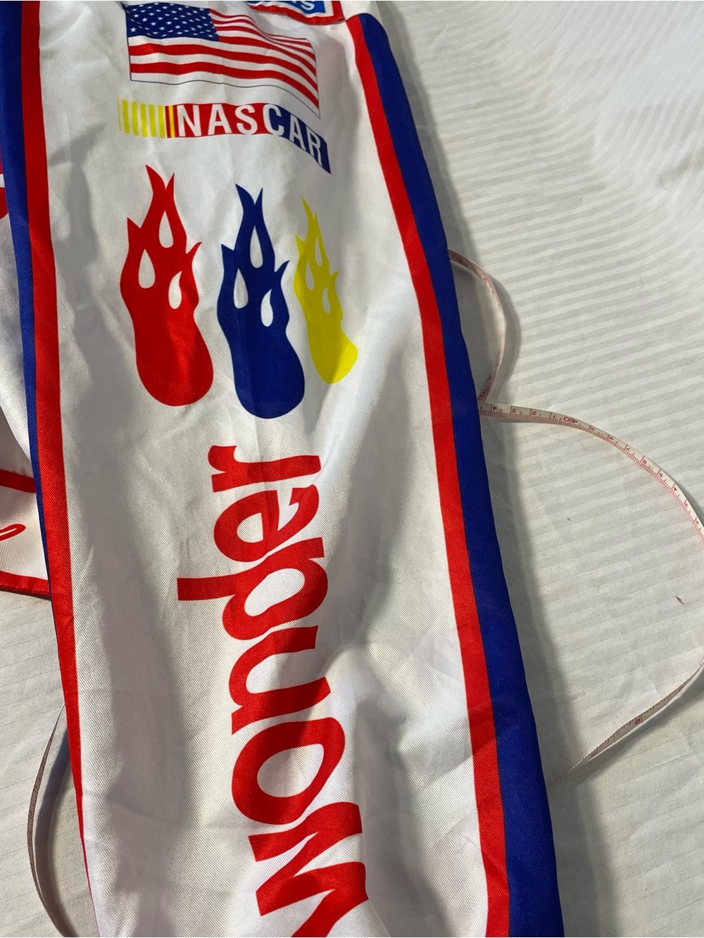 Men’s Racing Jacket - White/Red/Blue - Picture 6 of 9